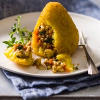 Turkey, Mushroom and Semi-Dried Tomato Arancini